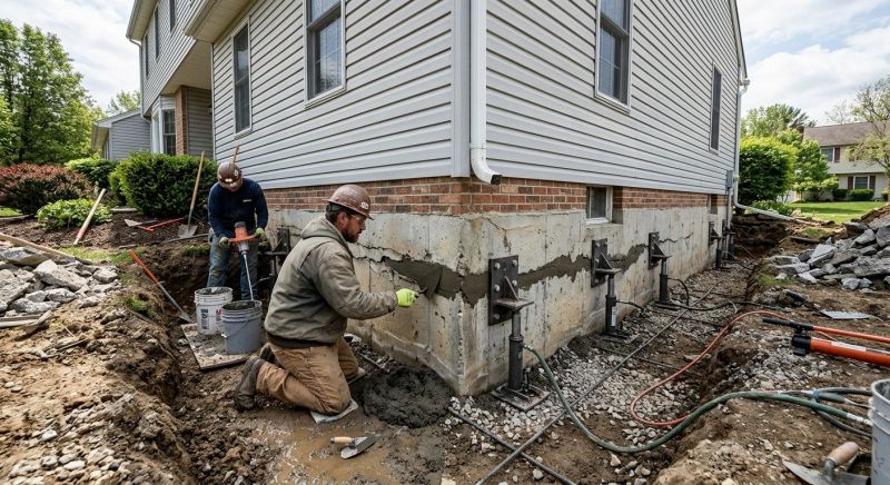Basement Foundation Repair in Hancock, NH