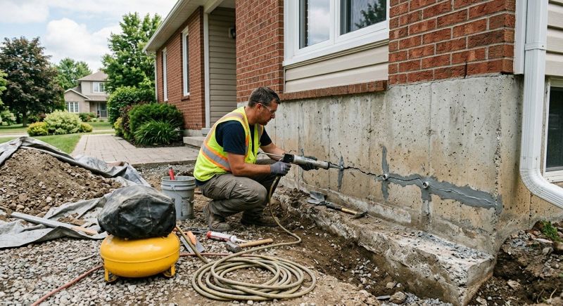 Basement Foundation Repair in Hooksett, NH
