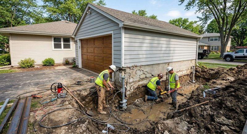Basement Foundation Repair in Westford, MA