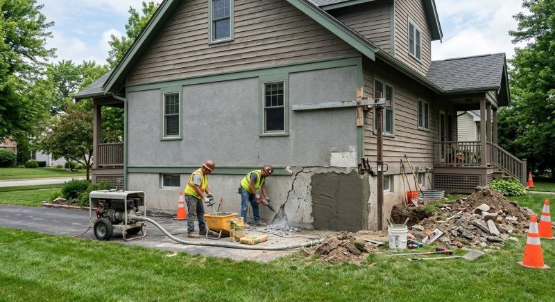 Building Foundation Repair in Ayer, MA
