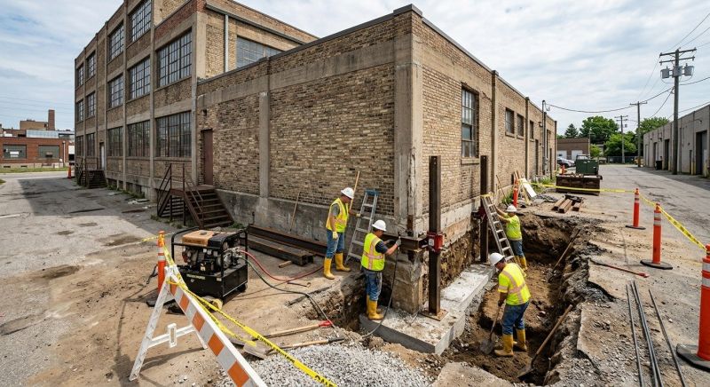 Building Foundation Repair in Ayer, MA