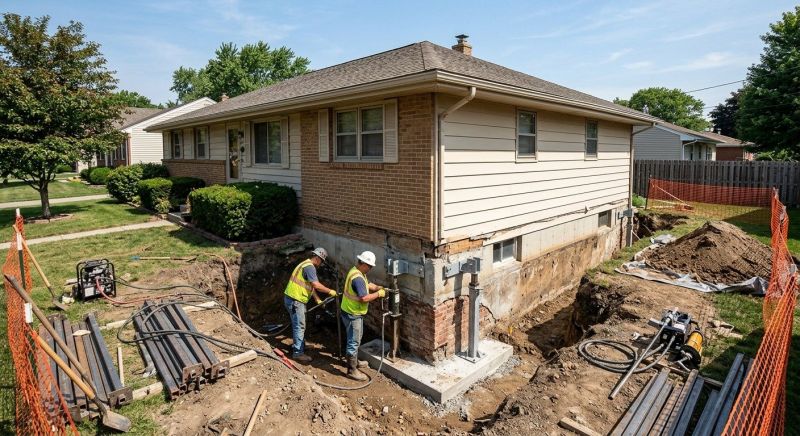 Building Foundation Repair in Fitchburg, MA