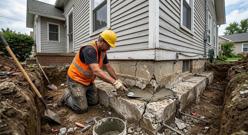 Building Foundation Repair in Groton, MA