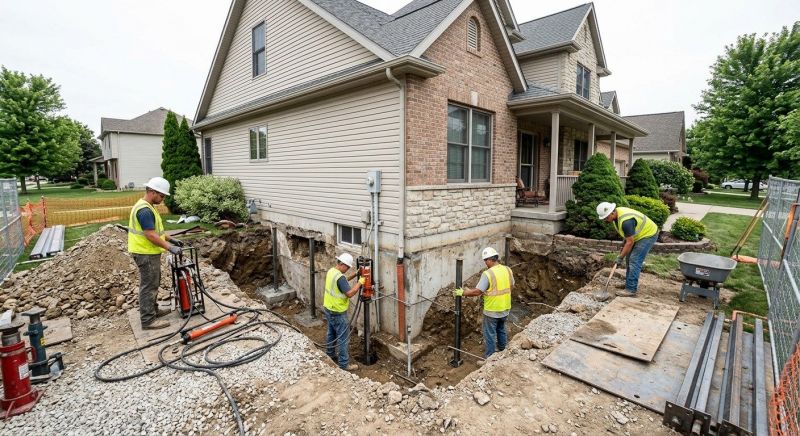 Building Foundation Repair in Londonderry, NH