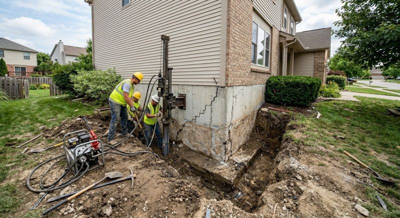 Building Foundation Repair in Manchester, NH