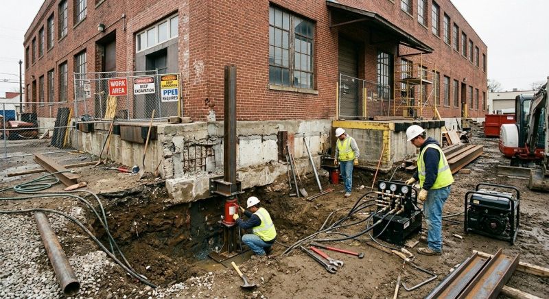 Building Foundation Repair in Rindge, NH