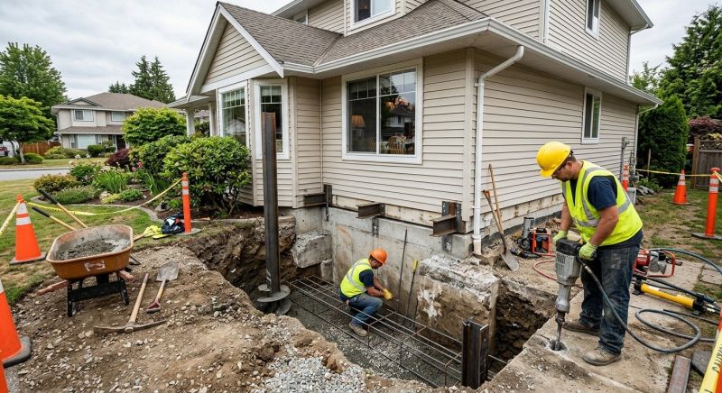 Building Foundation Repair in Sandown, NH
