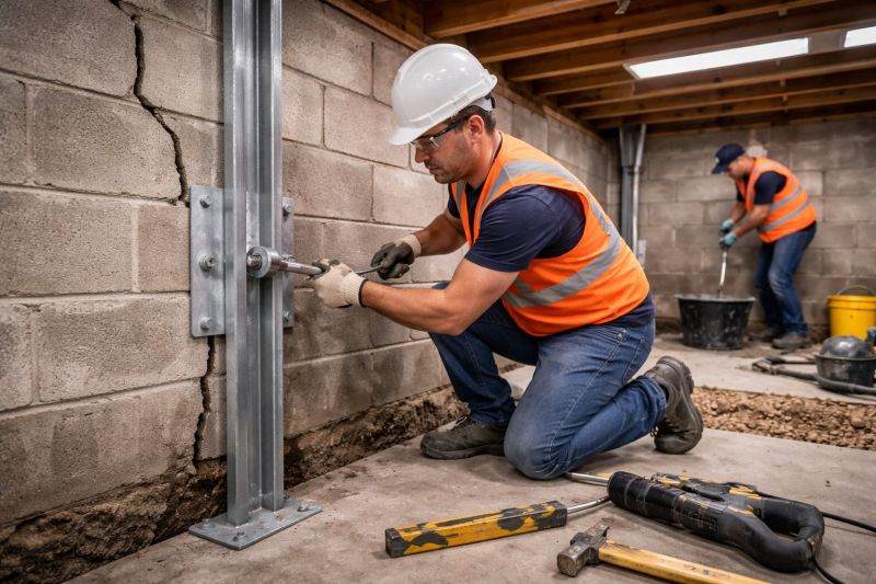 Commercial Foundation Repair in Milford, NH