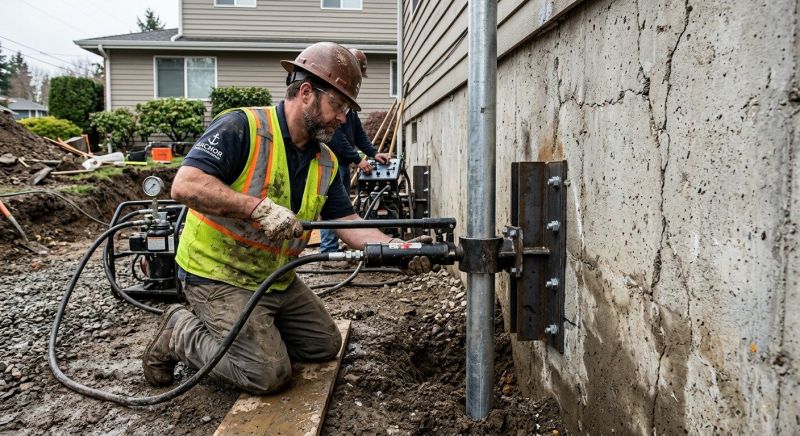 Concrete Foundation Leveling in Milford, NH