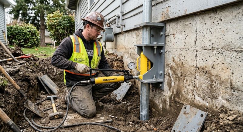 Concrete Foundation Leveling in Lowell, MA