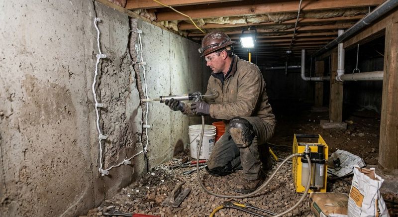 Concrete Foundation Repair in Lowell, MA