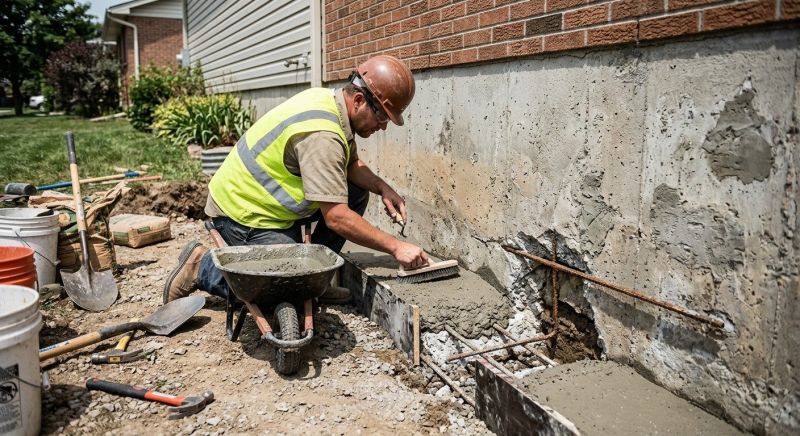 Concrete Foundation Repair in New Ipswich, NH