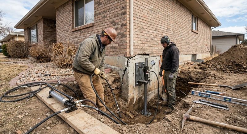 Concrete Foundation Repair in North Chelmsford, MA