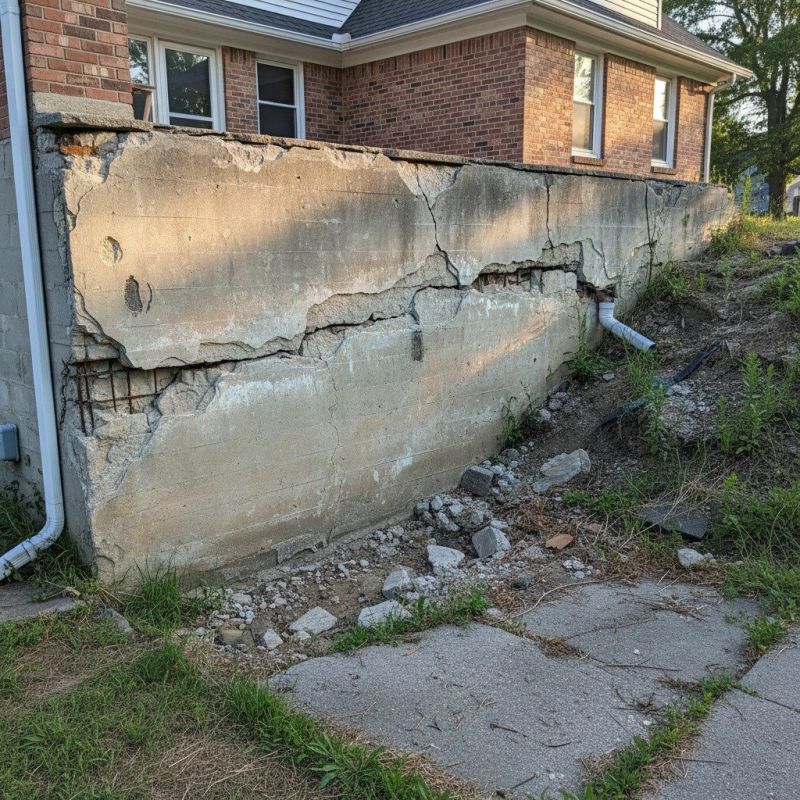 Cracked Foundation Repair in Wilton, NH