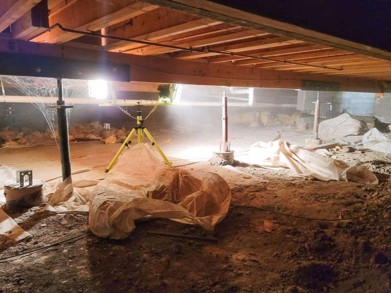 Crawlspace Foundation Repair in Harvard, MA