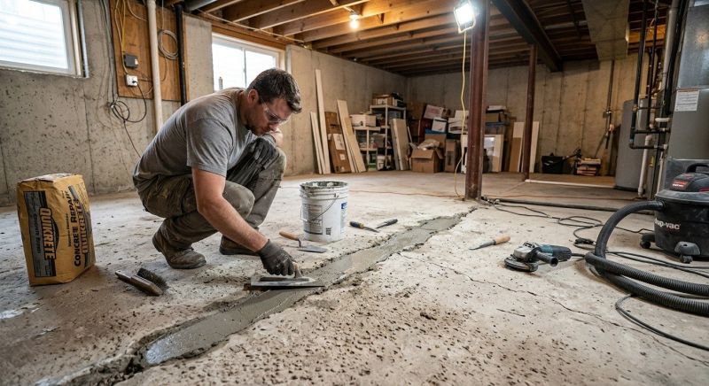 Crawlspace Structural Repair in Milford, NH