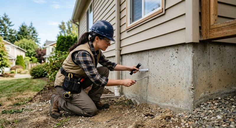Foundation Inspection in Milford, NH