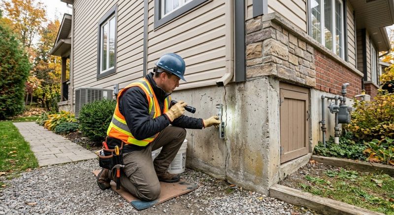 Foundation Inspection in Milford, NH