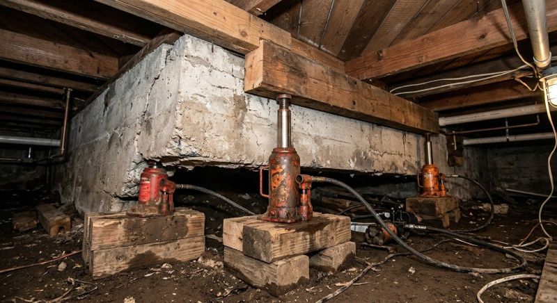Foundation Jacking in Nashua, NH