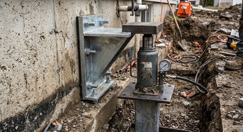 Foundation Jacking in Pelham, NH
