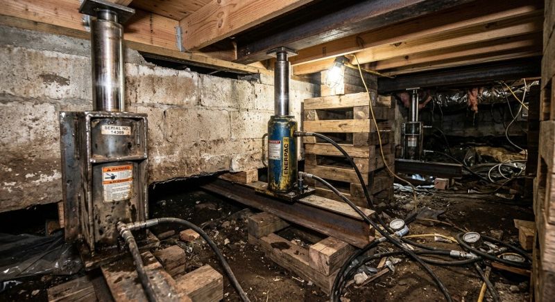 Foundation Jacking in Rindge, NH
