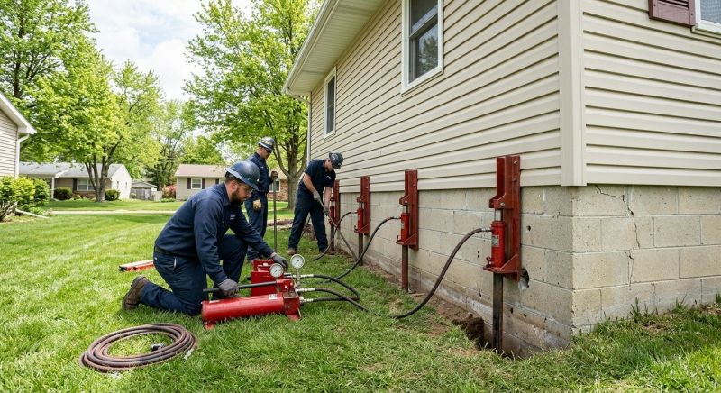 Foundation Jacking in Wilton, NH