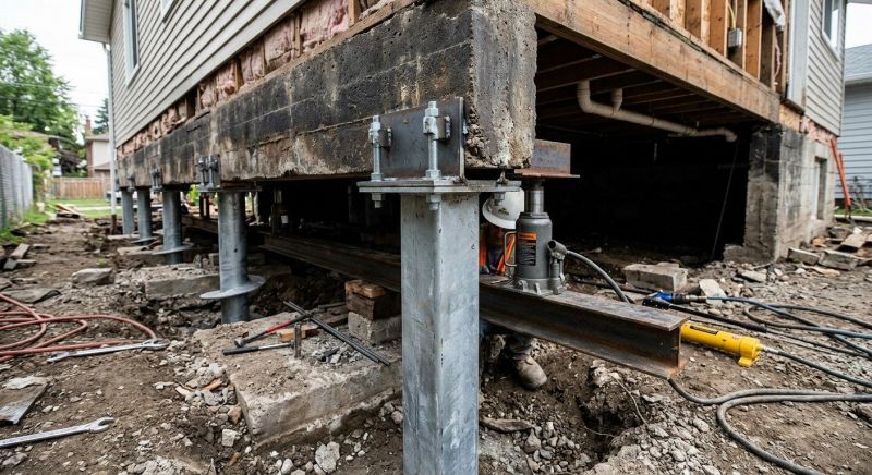 Foundation Raising in Auburn, NH