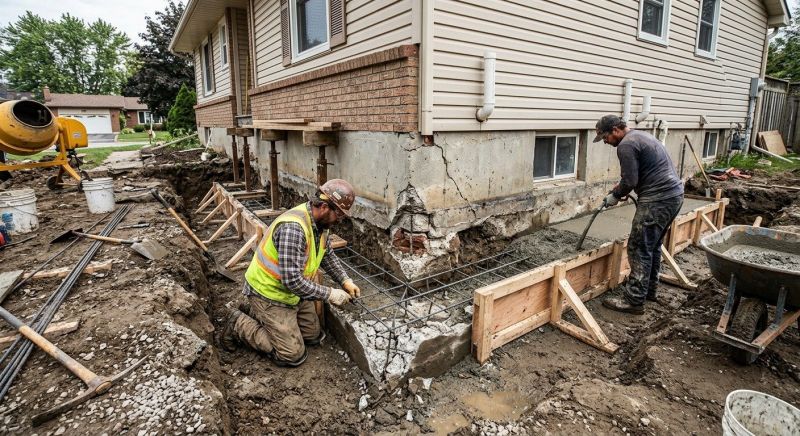 Foundation Repair in Chelmsford, MA