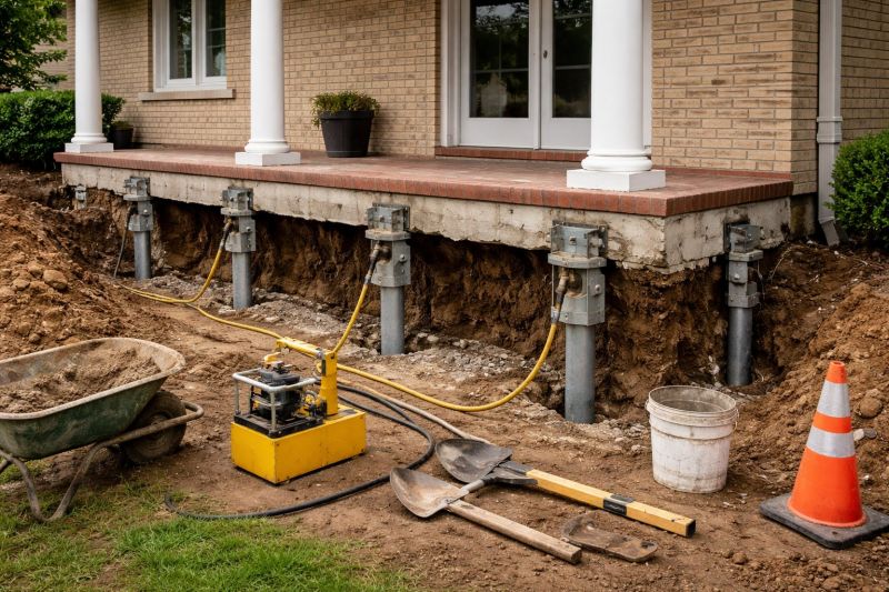 Foundation Stabilizing in Jaffrey, NH