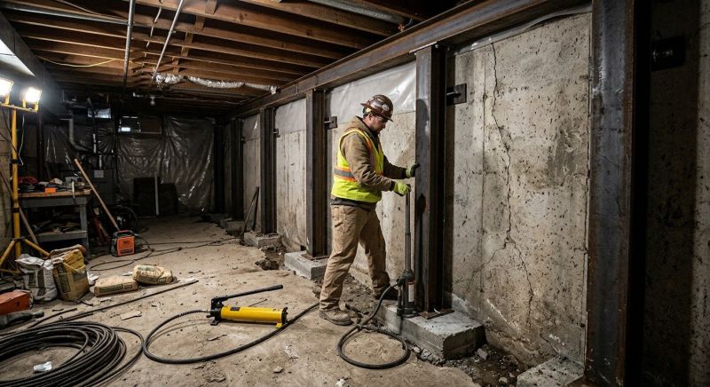 Foundation Stabilizing in Lancaster, MA
