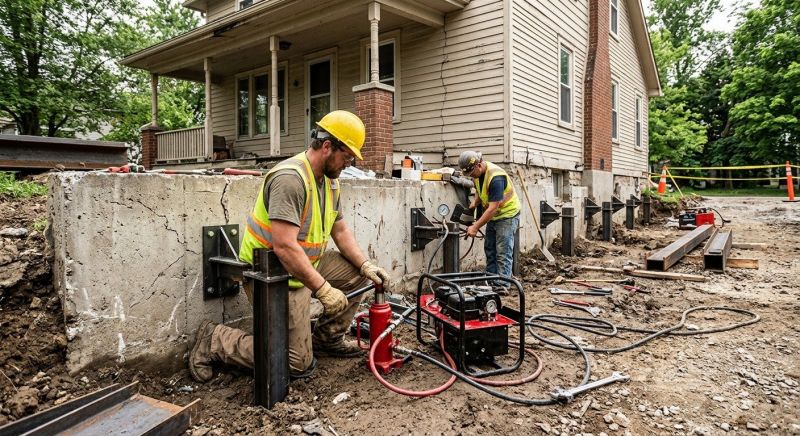 Foundation Stabilizing in Nashua, NH