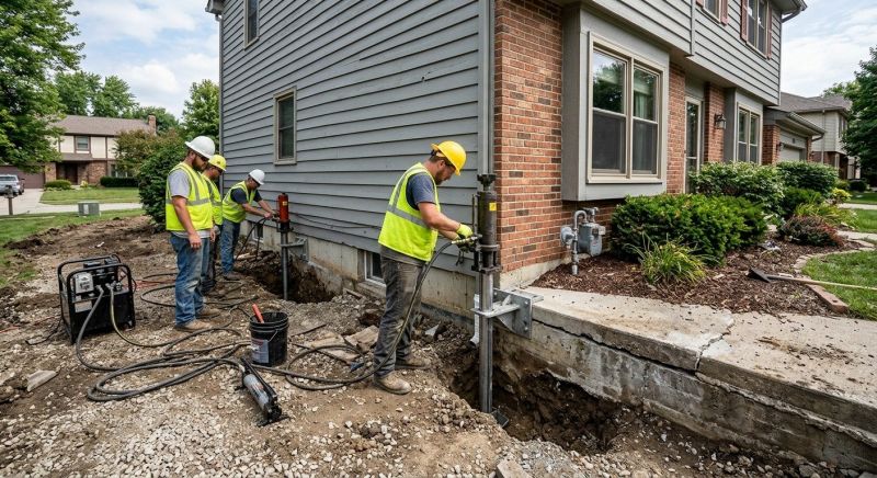 Foundation Stabilizing in Pelham, NH