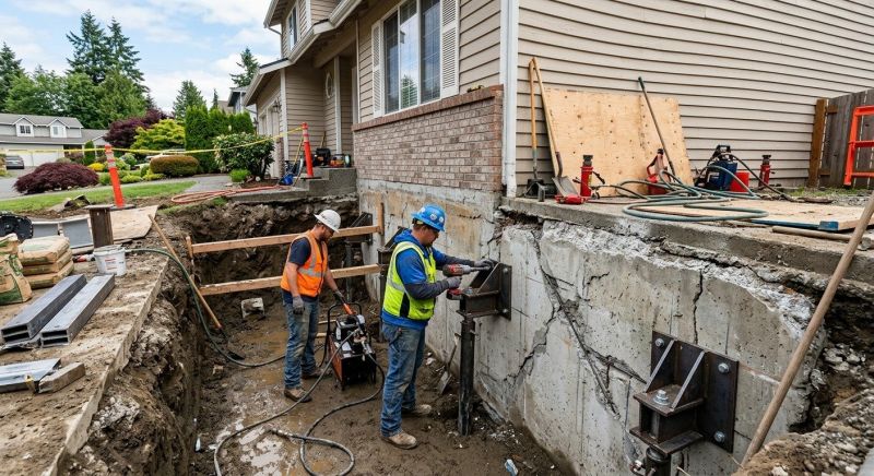 Foundation Structural Repair in Bedford, NH