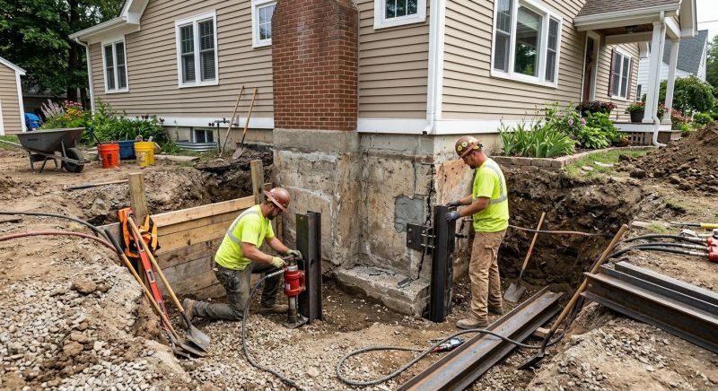 Foundation Structural Repair in Hooksett, NH