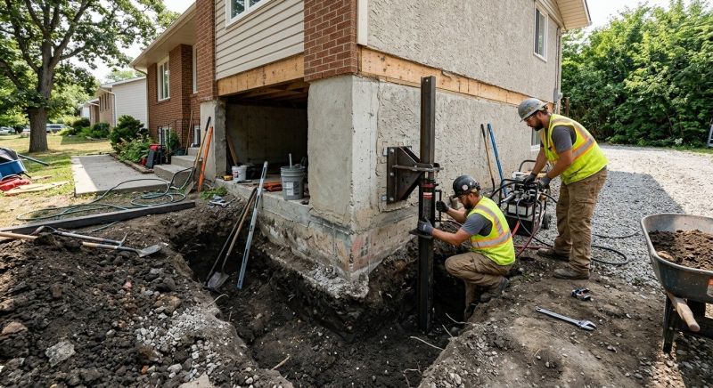 Foundation Structural Repair in Hudson, NH