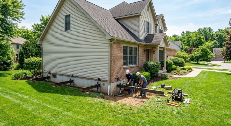 Home Foundation Leveling in Dracut, MA