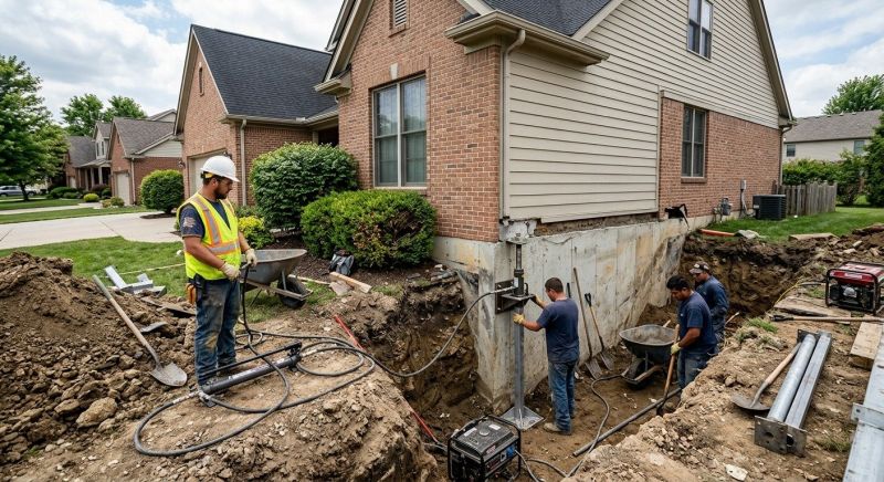 Home Foundation Repair in Fitchburg, MA