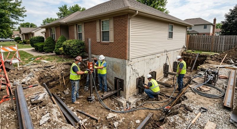 House Foundation Repair in Hancock, NH
