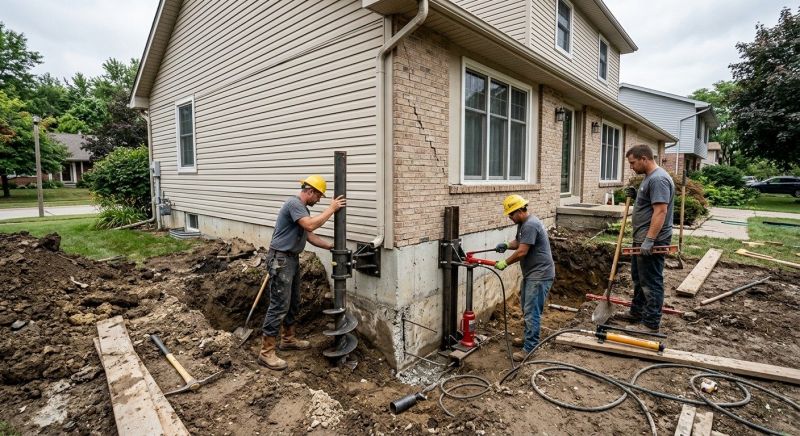 House Foundation Repair in Hillsborough, NH