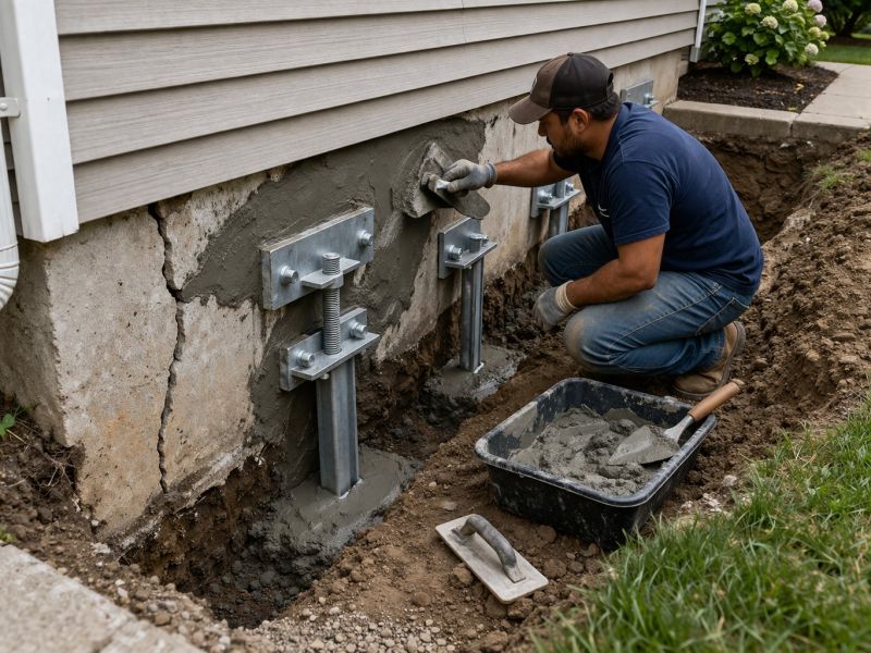 House Foundation Repair in Salem, NH