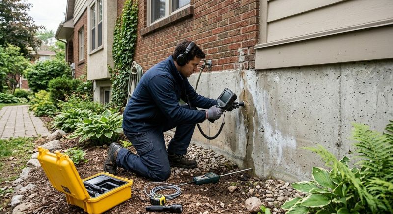 Leaking Foundation Repair in Milford, NH