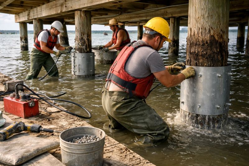 Piling Repair in Milford, NH