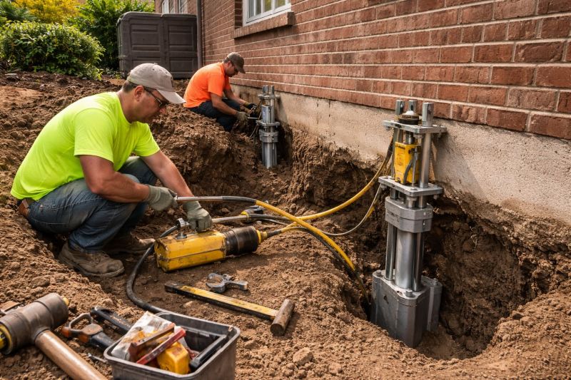 Settling Foundation Service in Milford, NH