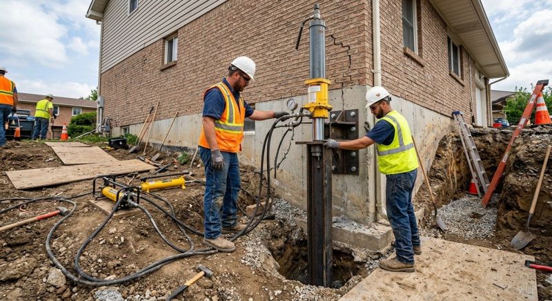 Settling Foundation Service in Peterborough, NH