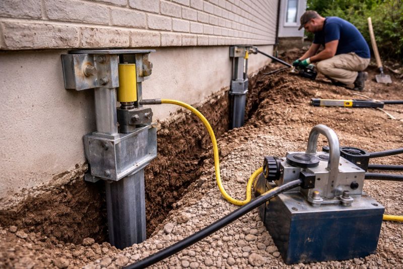 Sinking Foundation Repair in Hancock, NH