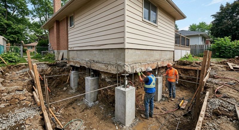 Underpinning Service in Milford, NH